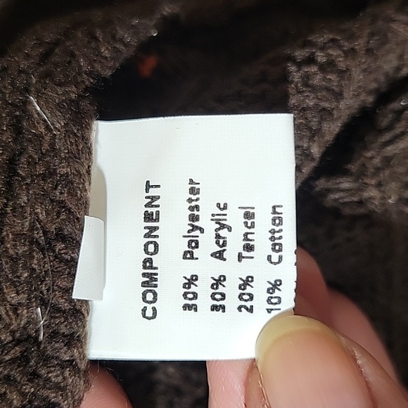 Duster style brown cardigan - Picture 9 of 10